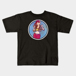 Cyberpunk Betty Kids T-Shirt